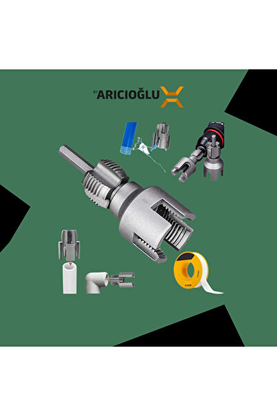 Noromax NR-İDD 25mm İç-Dış Plastik Boru Diş Açma Aparatı