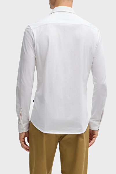 BOSS % 100 Pamuk Slim Fit Klasik Yaka Gömlek Erkek GÖMLEK 50519748 100