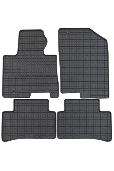 PETEX Set 4 covorașe auto din cauciuc 97111PX, negre, compatibile cu Hyundai ...