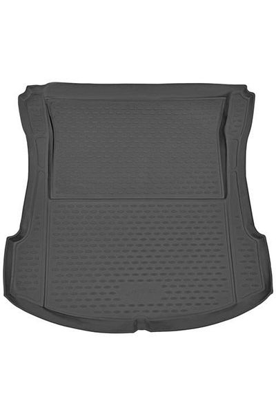 PETEX Rubber car trunk mat AS89910PX, black, compatible with Tesla Model 3, 2018-