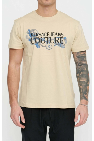 VERSACE JEANS COUTURE Logo T-Shirt (Vei22O0Dv-B11)