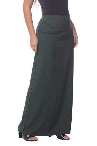 SUGA Elegant crepe qanash skirt