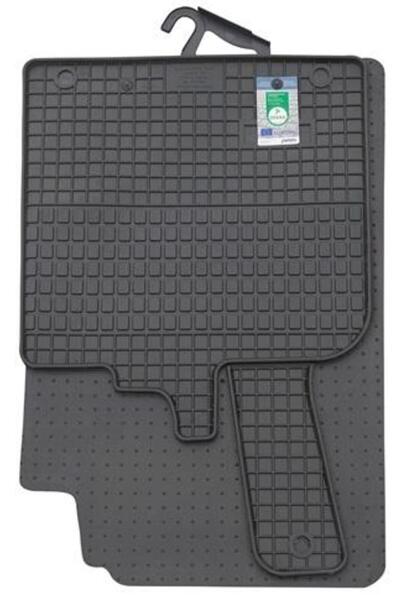 PETEX Set 2 covorașe auto din cauciuc PETEX, negru, compatibile cu Smart ForTwo 451 (03.2007-10.2014)