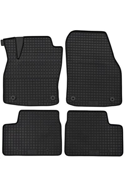 PETEX Set 4 covorașe auto din cauciuc 58110PX, negre, compatibile cu Opel Ast...