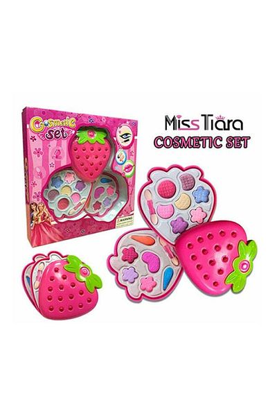LIXADA Fashion Imaginative Pretend Makeup Strawberry Cosmetic Play Set For Girls