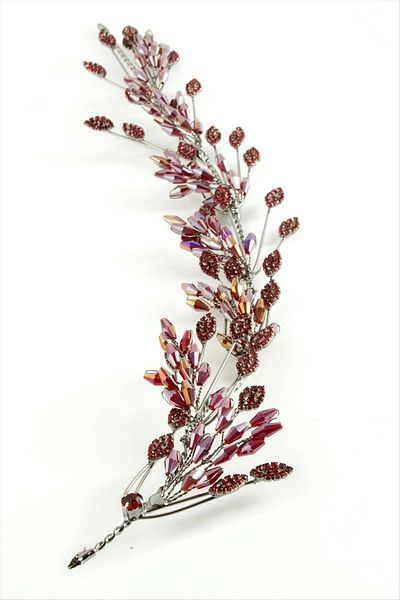 RBY Leaf Stone Hair Accessory