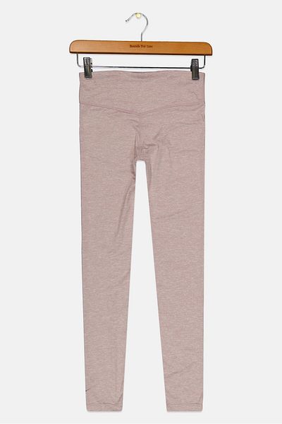 Nike Kids Girl Tight Fit Training Leggings, Mauve