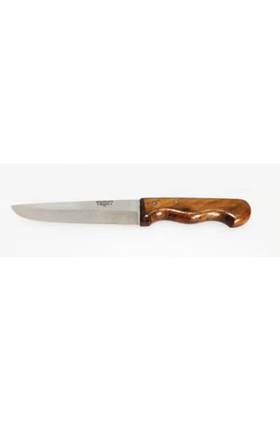 CPU ELEKTRONİK Küçükata Bursa Thick Blunt Butcher Knife No:2, 15.5 cm - Wooden Handle
