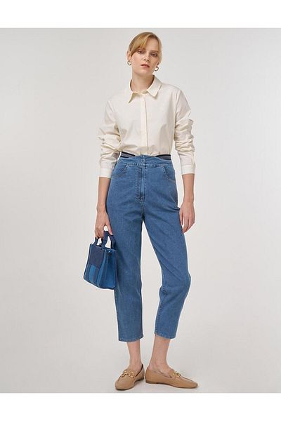 KYR Relax Fit Denim Trousers Towel Wash