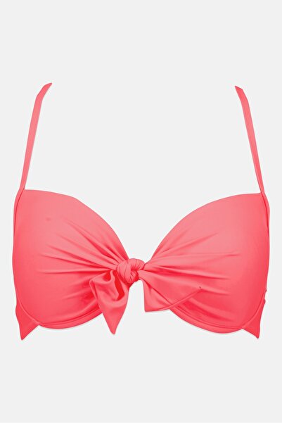 Rip Curl بيكيني علوي مبطن سادة للنساء، وردي فاتح