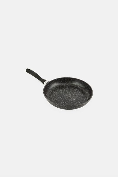 YOTO Cast Aluminum Frying Pan, Black