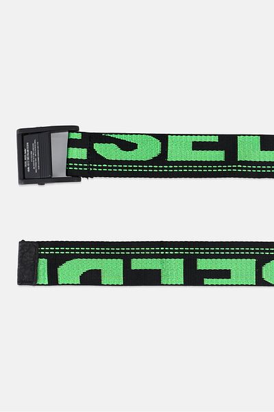 Diesel Men B,Maser Belt, Green and Black