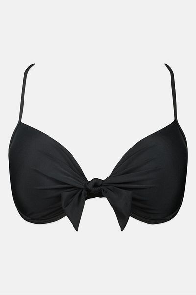 Rip Curl Women Plain Padded Underwire Bikini Top, Black