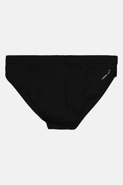 ARENA Kids Boys Brand Logo Swim Brief, Black