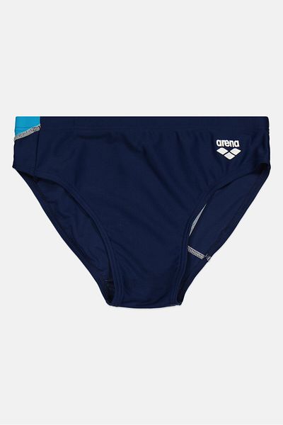 ARENA Kids Boy Brand Logo Swimwear Bottom, Navy Blue