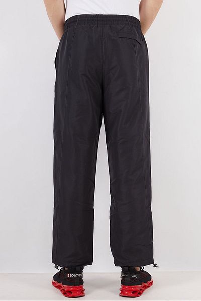 Reebok Men Classic Fit Back Vector Solid Track Pants, Black