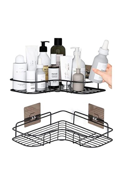 Generic SKY-TOUCH 2Pcs Corner Shower Shelves，Self Adhesive No Drilling Wall M...