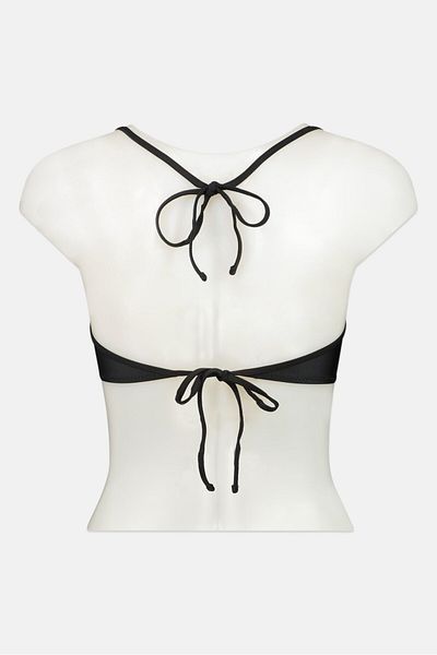 Rip Curl Women Plain Padded Underwire Bikini Top, Black