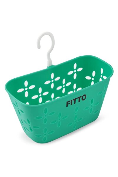 Generic Fitto Bathroom Storage Rack Green - Wall Mounted Organizer for Towels...