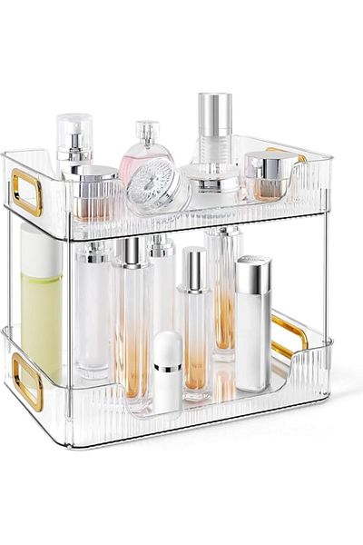 Generic Aokraty Bathroom Countertop Organizer, Cosmetics Skincare Organizer Holder for Perfume, Bathroom Or