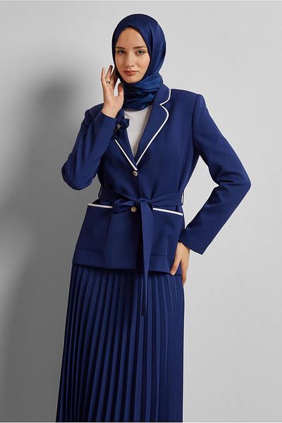 Alvina Belted Skirt Suit 30531