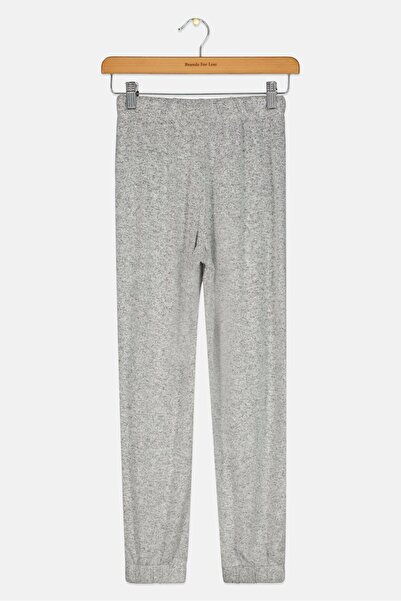 GAP Kids Girl Heather Joggers Pants, Light Grey