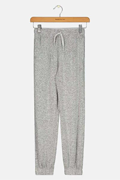 GAP Kids Girl Heather Joggers Pants, Light Grey