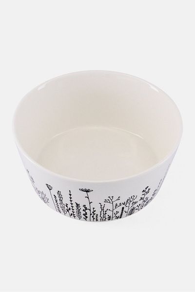 Boltze Ceramic Bloma Floral Pattern Cereal Bowl 500 ml, Multicolor