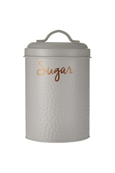 Generic Cuisine Art sugar canister sugar box with embossed pattern