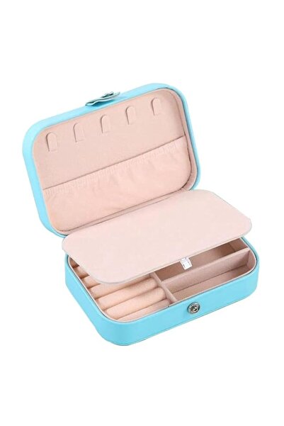 Generic Brand YouBella Jewellery Organiser MultiLayer PU Leather Portable Sto...