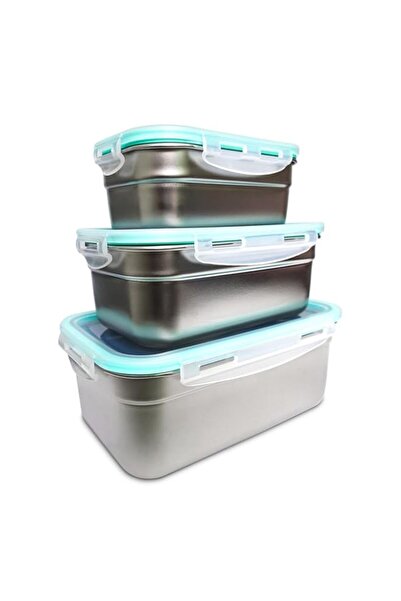 Generic Lyaakit Stainless Steel Lunch Box, Rectangle Stainless Steel Bento Box, Airtight Container, BPA-Fre