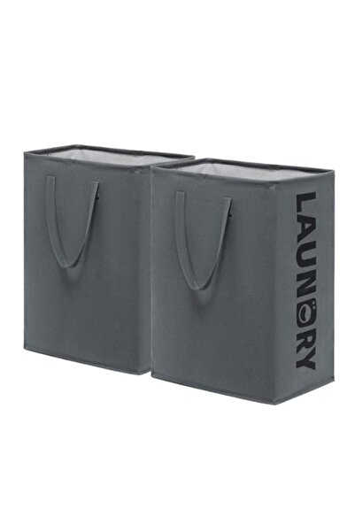 Generic CHICVITA Large Laundry Basket Tall Hampers with Extended Handles, Col...