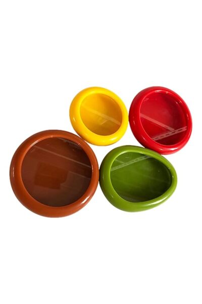 Generic Avocado Saver Tomato Holder, 4pieces Snips Lemon Keeper Avocado Onion Storage Container, Stretch Po