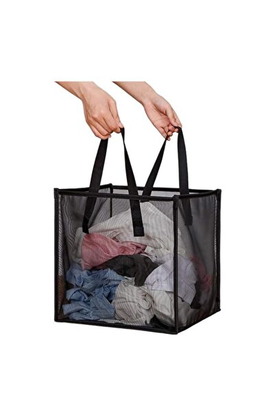 Generic Mesh Popup Laundry Hamper, Collapsible Laundry Basket with Handles Po...
