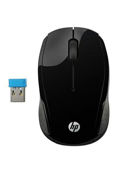 HP Wireless Mouse 220 – Smooth Optical Tracking – Ergonomic Design – Black