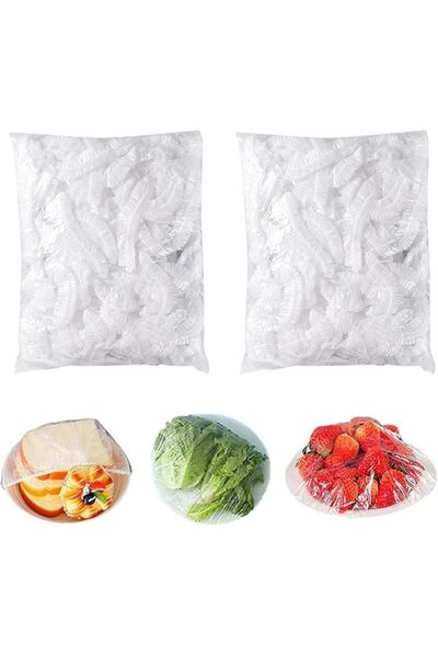 Generic 300 Pcs Fresh Keeping bags, Plastic Sealing Food Cover,Fresh Keeping Bags Food Covers,Reusable,With