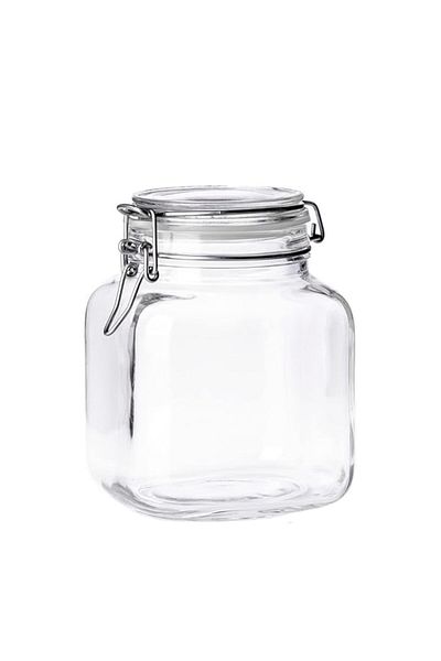 Generic Borgonovo Airtight Kitchen Canisters, Multicoloured