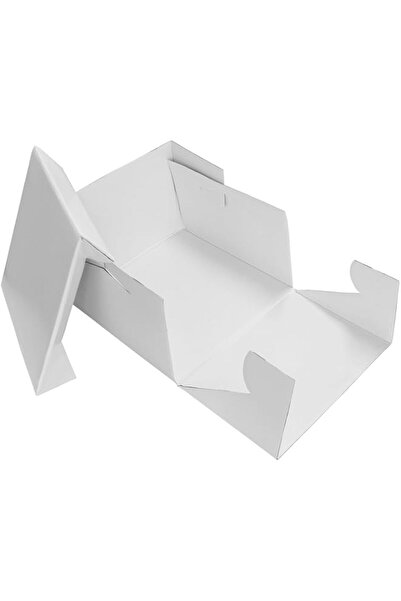 Generic PME Square Cake Box 9" / 23 cm, White, 9-inch