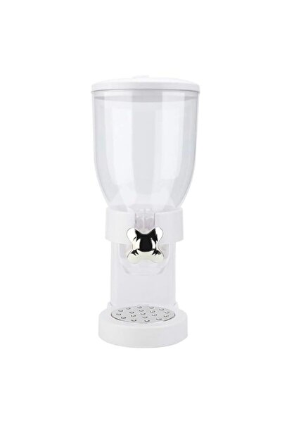 Generic BTER Oatmeal Machine, Cereal Dispenser Clear Plastic Body Durable for Oatmeal for Nuts for Kitchen