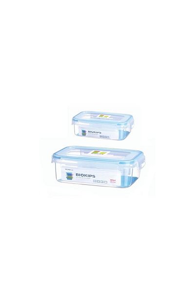 Generic Komax BioKips Food Container 2 Pcs Set (450ml +900ml)