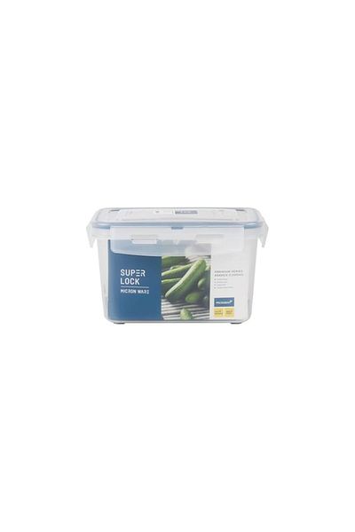 Generic Microneware Superlock Rectangle Storage Box 1500ml, Airtight Plastic Food Container With Lid, 100%