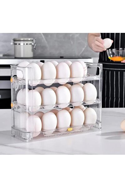 Generic Blue Coral Egg Storage Organizer (1/2-Pack) Anti-Slipping Household Egg Containers Boxes Special-pu