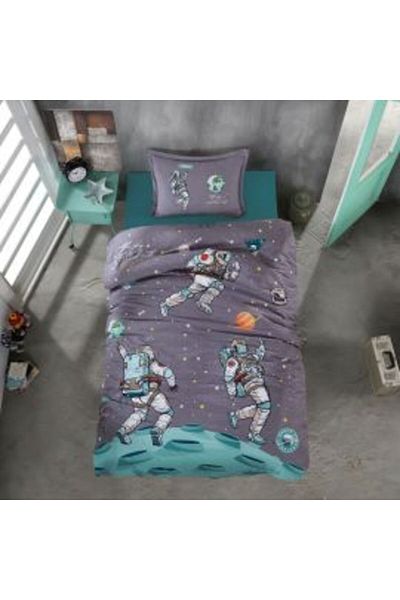 Ralex Bed linen set for 1 person 100% Cotton Ranforce 3 pieces - sheet 180 x 240 cm, duvet cover 160 x 220