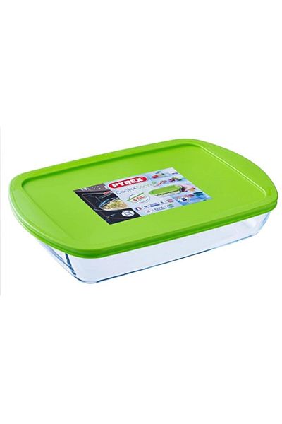 Generic Pyrex Cook & Store Rect. Dish W/Lid 4.9 L