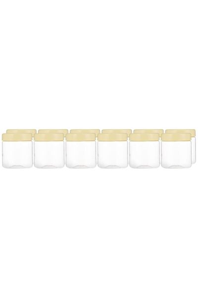 Generic Sunpet - Round Spice Jar - 100ml,12 Pieces