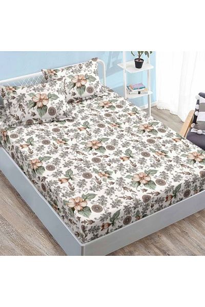 Ralex Set Bedding Finet Elegance + 2 Pillowcases for 180 x 200 cm Mattress, Colorful Flowers, HE 8