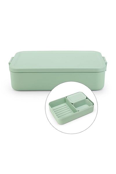 Generic Brabantia - Make & Take Lunch Box Bento (2L) - Removable Compartments for Food Separation - Lid wit