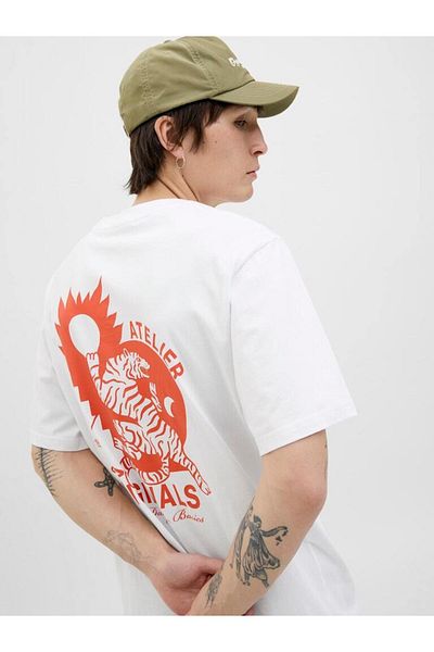 Jack & Jones Jorbellagio Collage Short Sleeve Crew Neck T-Shirt