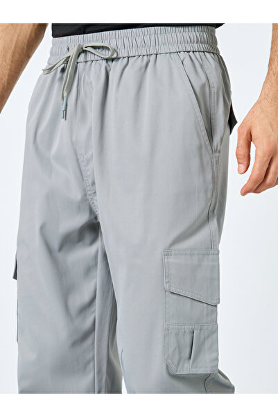 Styli Woven Straight Fit Cargo Joggers