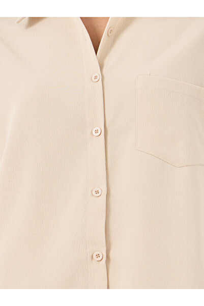 Styli Beige Relaxed Fit Shirt and Pants Co-Ords